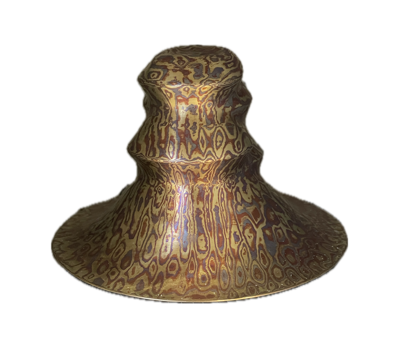 Mokume Gane 'Undul Collection' Grip Jug
