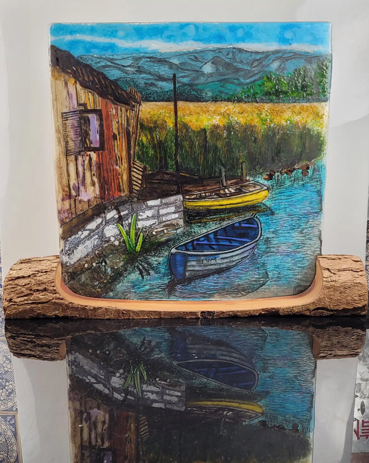 Little Boathouse by the River