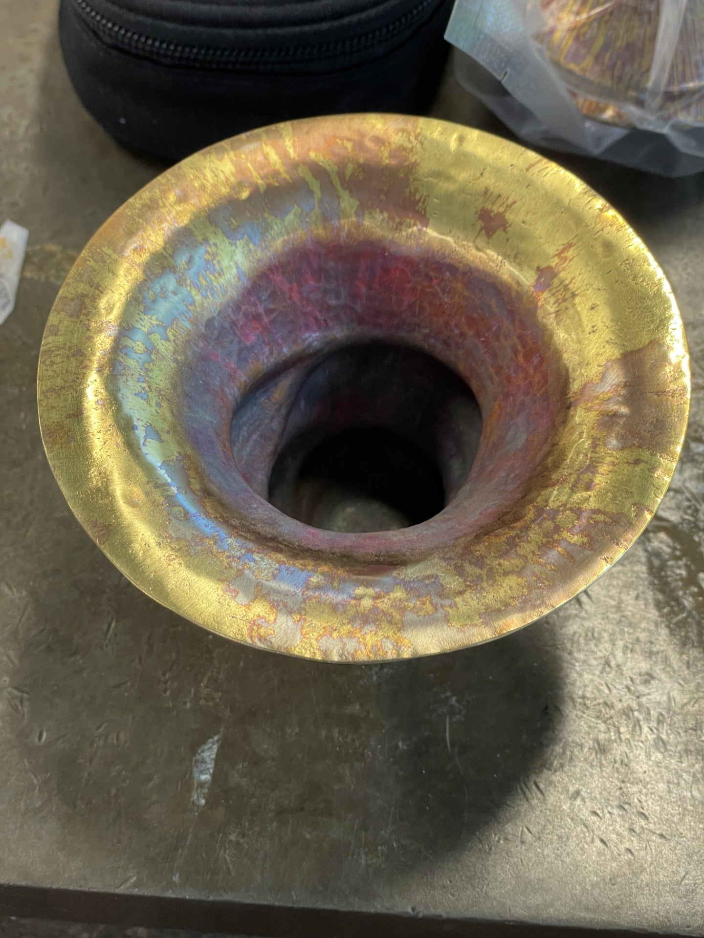 Mokume Gane 'Undul Collection' Grip Jug